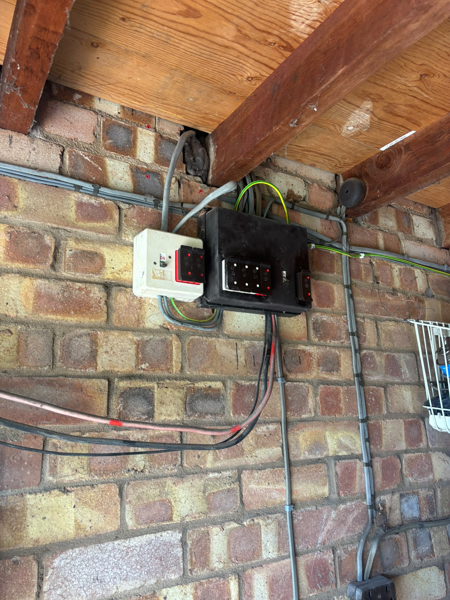 Legacy Fuse Board — Before by RJ Hill Electrical, Lincolnshire