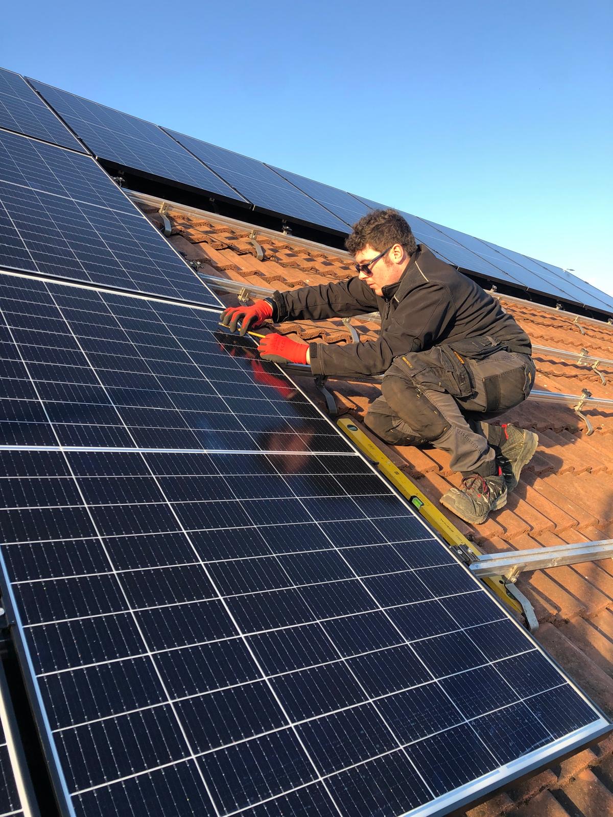 Final Row Alignment by RJ Hill Electrical, Lincolnshire